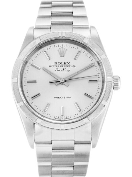 Replica Rolex Air-King Silver Dial 14010M