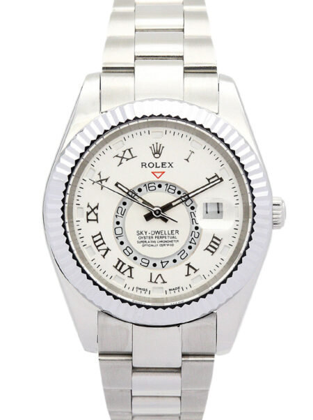 Replica Rolex Sky-Dweller White Dial 326938