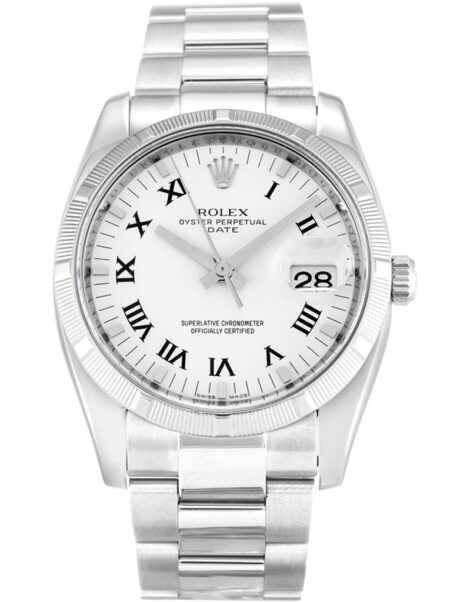 Replica Rolex Oyster Perpetual Date White Dial 115210