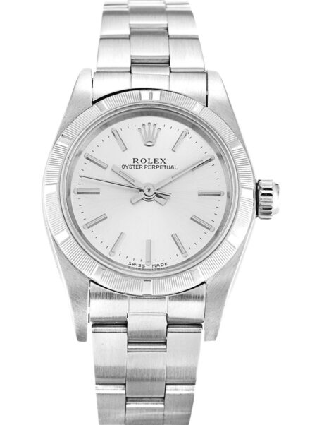 Replica Rolex Oyster Perpetual Lady Silver Dial 67230