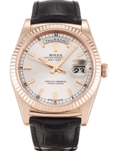 Replica Rolex Day-Date Silver Dial 118135