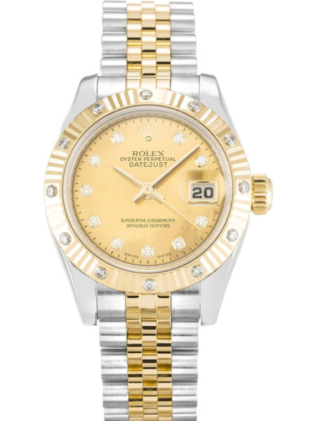 Replica Rolex Lady-Datejust Champagne Dial 179313-2