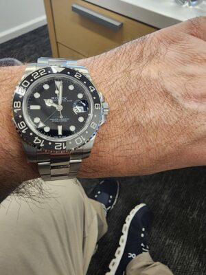 Superclone Rolex GMT-Master II 126710GRNR "Bruce Wayne" Oyster 2024 photo review