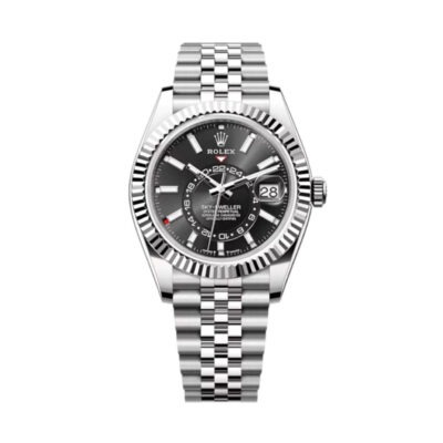 Superclone Rolex Sky-Dweller Bright black Dial 336934 Jubilee