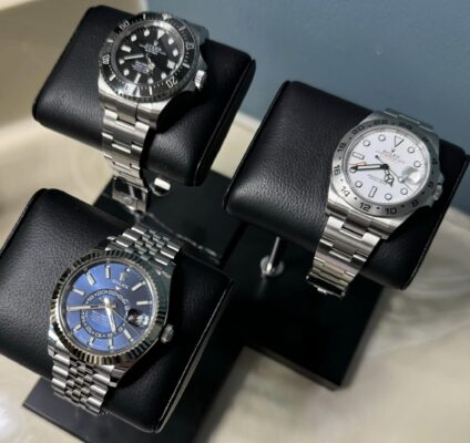 Superclone Rolex Sky-Dweller Bright blue Dial 336934 Jubilee photo review