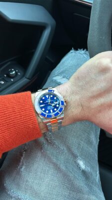 Superclone Rolex Submariner Blue Dial 126613LB Bluesy photo review