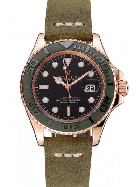 Replica Rolex Yacht-Master Black Dial 1453862