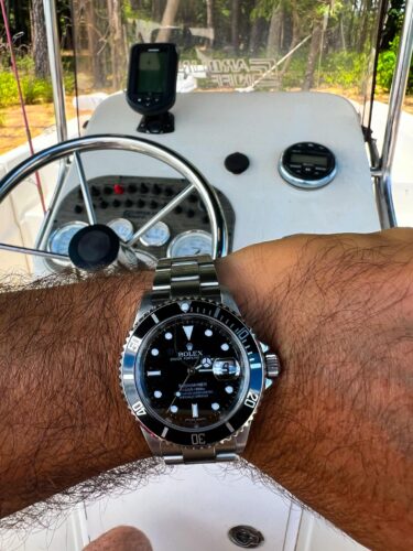 Replica Rolex Submariner Black Dial 116610LN photo review