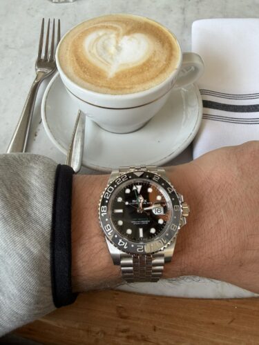 Superclone Rolex GMT-Master II 126710GRNR "Bruce Wayne" Jubilee 2024 photo review