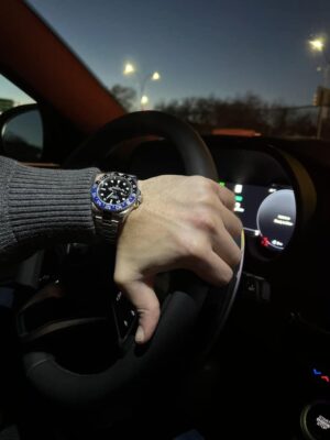 Replica Rolex GMT-Master II Black Dial 116710BLNR "Batman" photo review