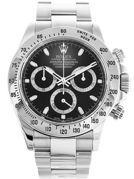 Superclone Rolex Daytona Black Dial 116520