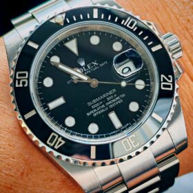 Replica Rolex Submariner Black Dial 116610LN photo review