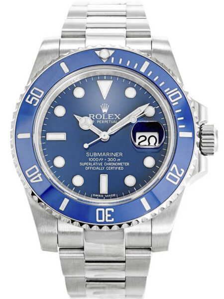 Replica Rolex Submariner Blue Dial 116619LB "Smurf"