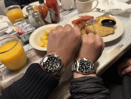 Replica Rolex Deepsea Black Dial 116660 photo review