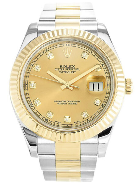 Replica Rolex Datejust II Gold Dial 116333