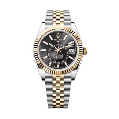 Superclone Rolex Sky-Dweller Bright black Dial 336933 Jubilee