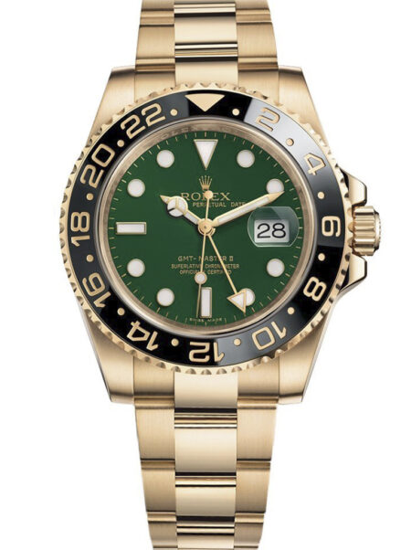 Superclone Rolex GMT-Master II Green Dial 116718LN