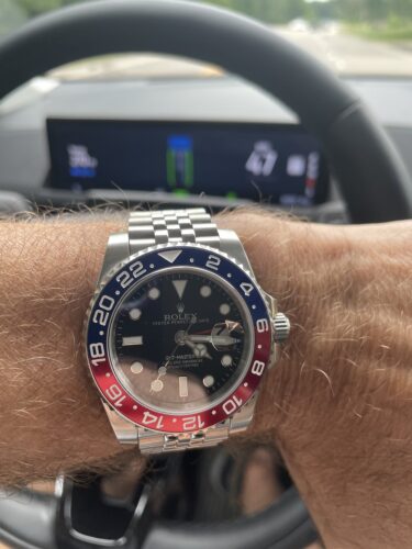 Replica Rolex GMT-Master II 126710BLRO "Pepsi" Jubilee photo review
