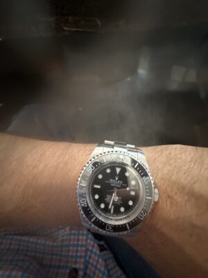 Replica Rolex Deepsea Black Dial 116660 photo review