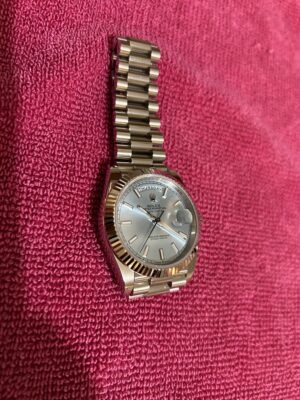 Superclone Rolex Day-Date Ice blue Dial 228236 40 mm photo review