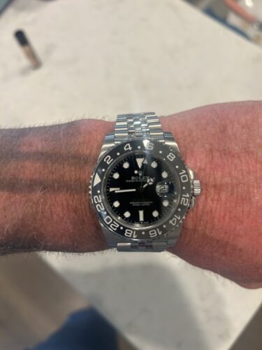 Superclone Rolex GMT-Master II 126710GRNR "Bruce Wayne" Jubilee 2024 photo review