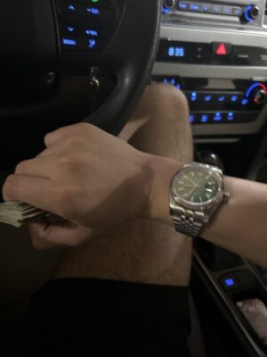 Replica Rolex Datejust Green Dial 126334 Jubilee 41 mm photo review