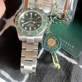Replica Rolex Submariner Green Dial 116610LV "Hulk" photo review
