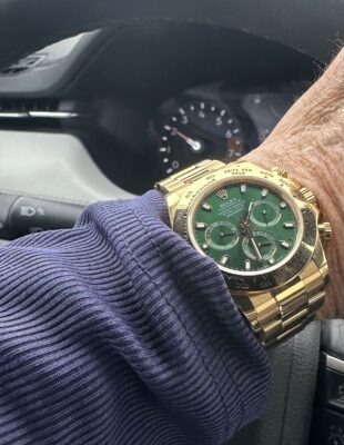 Superclone Rolex Daytona "John Mayer" Green Dial 116508 photo review