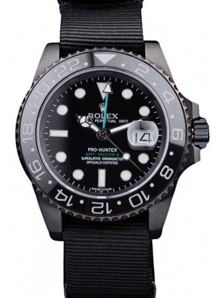 Superclone Rolex GMT-Master II Black Dial REP016827