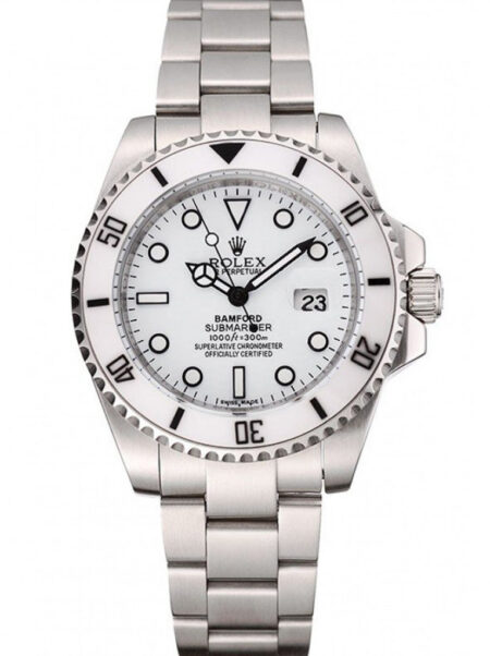Replica Rolex Submariner White Dial 1453863