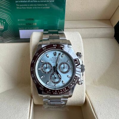Superclone Rolex Daytona Ice blue Dial 116506 