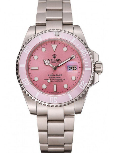 Superclone Rolex Submariner Pink Dial 1453980