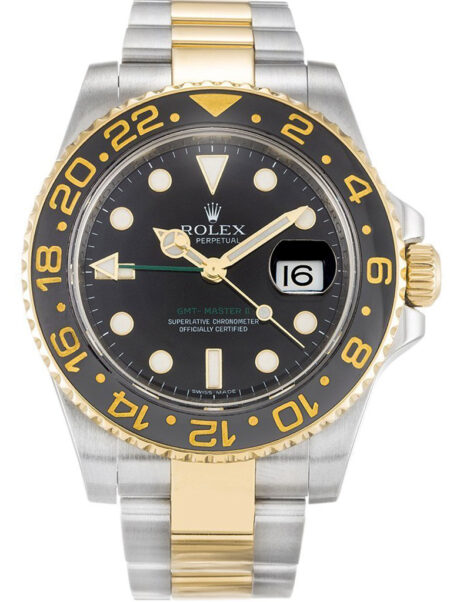 Replica Rolex GMT-Master II Black Dial 116713