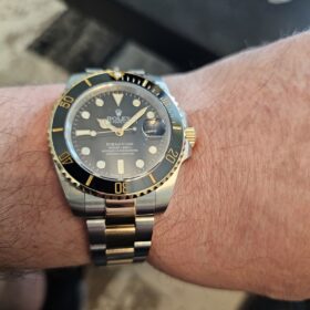 Replica Rolex Submariner Black Dial 126613LN photo review