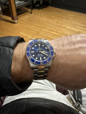 Replica Rolex Submariner Blue Dial 126613LB Bluesy photo review