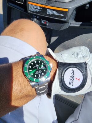 Superclone Rolex Submariner Green Dial 116610LV "Hulk" photo review