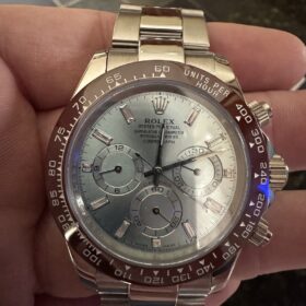 Rolex Daytona Ice blue Dial 116506 "Platona" photo review