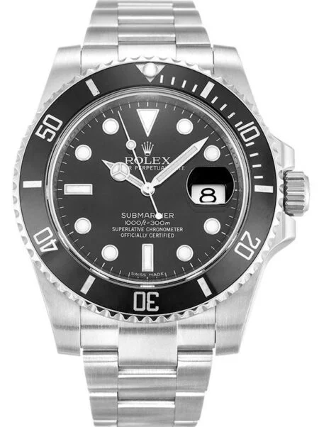 Replica Rolex Submariner Black Dial 116610LN