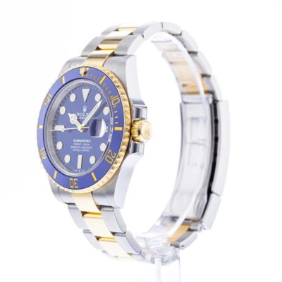 Superclone Rolex Submariner Blue Dial 126613LB Bluesy Angle Detail
