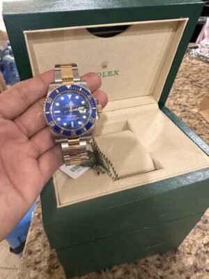 Superclone Rolex Submariner Blue Dial 126613LB Bluesy photo review