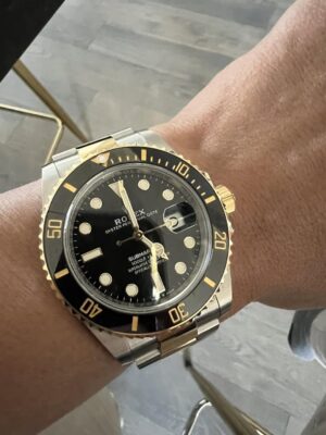 Replica Rolex Submariner Black Dial 126613LN photo review
