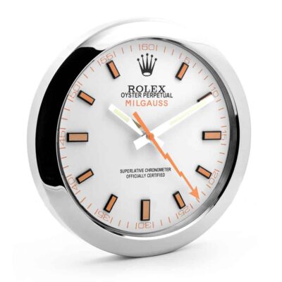 Replica ROLEX WALL CLOCK – MILGAUSS WHITE