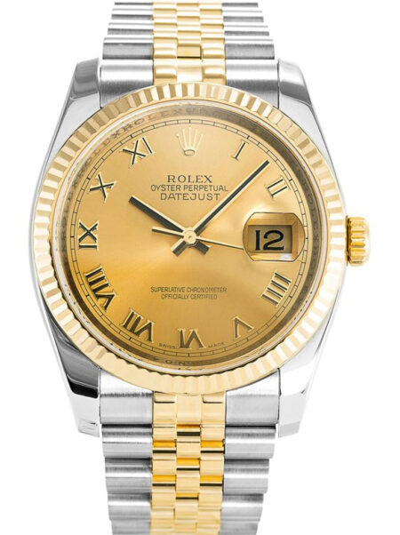 Replica Rolex Datejust Gold Dial 116233