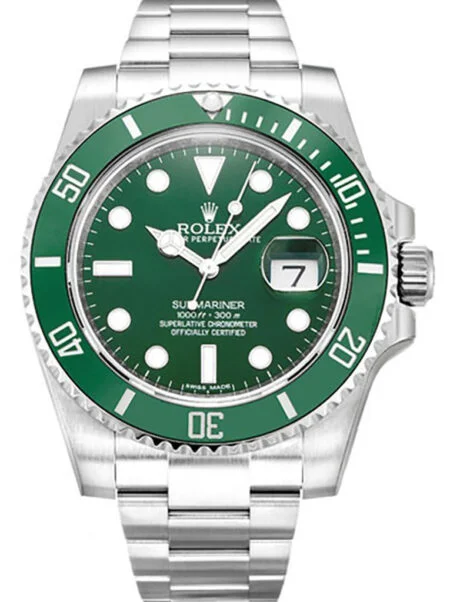Replica Rolex Submariner Green Dial 116610LV "Hulk"