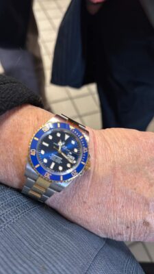 Replica Rolex Submariner Blue Dial 126613LB Bluesy photo review