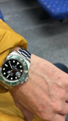 Replica Rolex Submariner Black Dial 126610LV "Starbucks" photo review