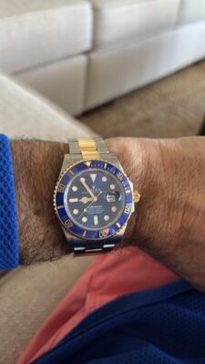 Superclone Rolex Submariner Blue Dial 126613LB Bluesy photo review