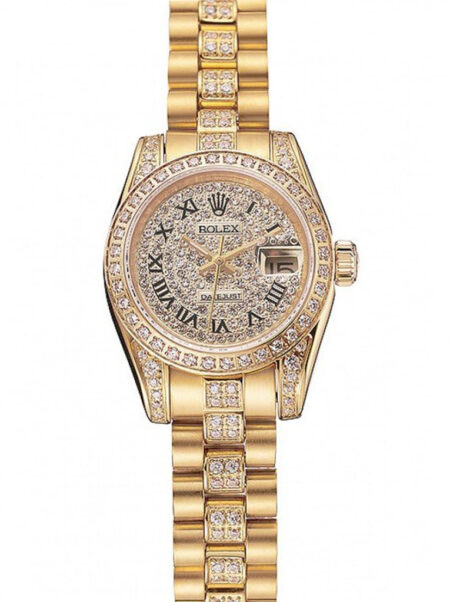 Superclone Rolex Datejust Gold Dial 1453955