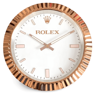Replica ROLEX WALL CLOCK – F1 ROSE GOLD OYSTER
