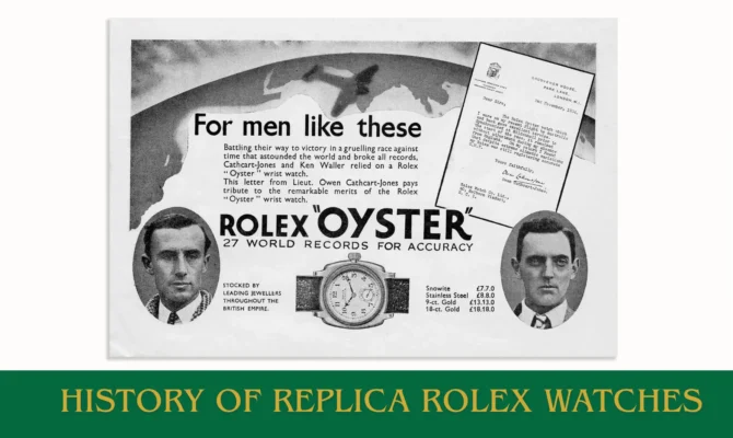 History of Rolex Replica Watches